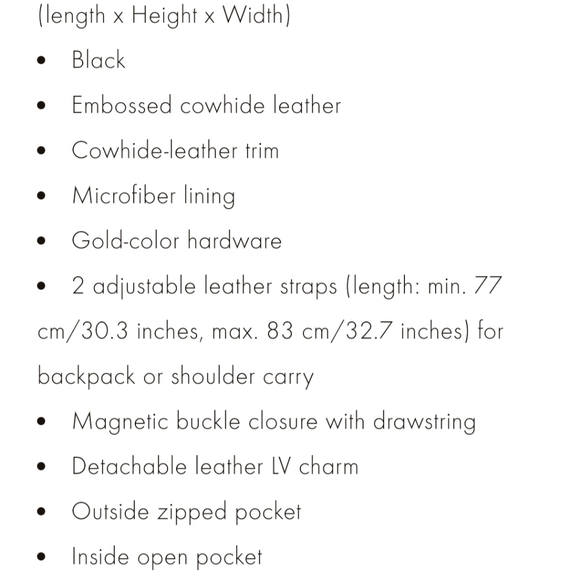 SOLD******Louis Vuitton MONTSOURIS backpack - Picture 16 of 16